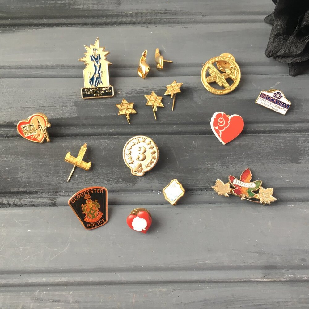 Lapel Pin Lot